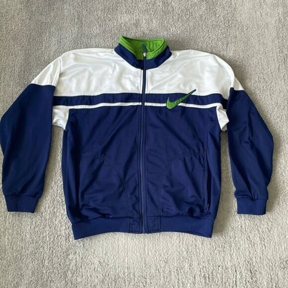 Nike Other - VGC Retro 90's Nike Full Zipper Jacket - Size M